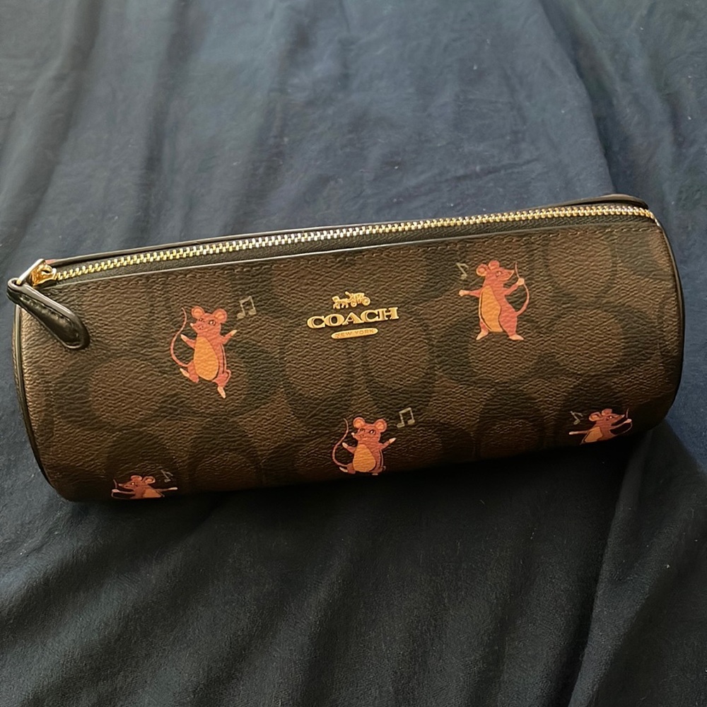 Coach cosmetic bag